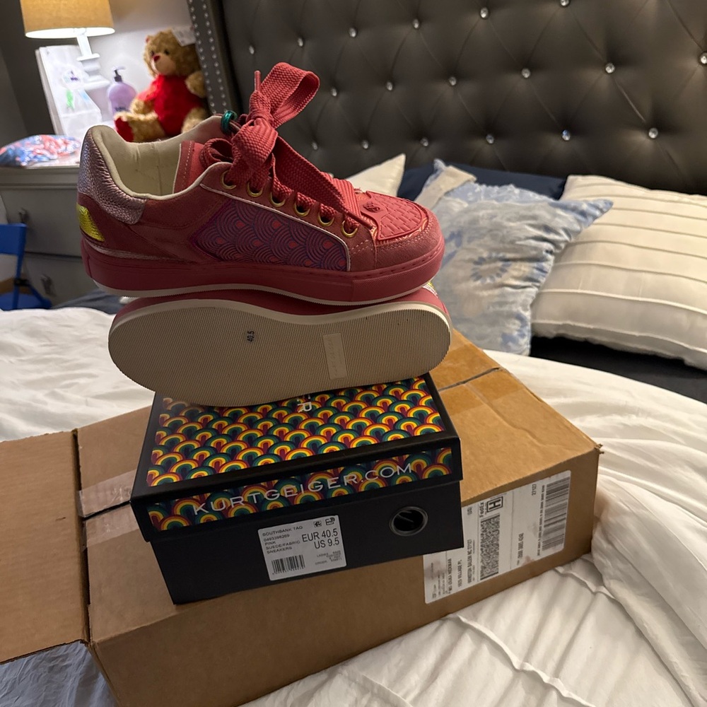 Kurt Geiger Pink Sneakers